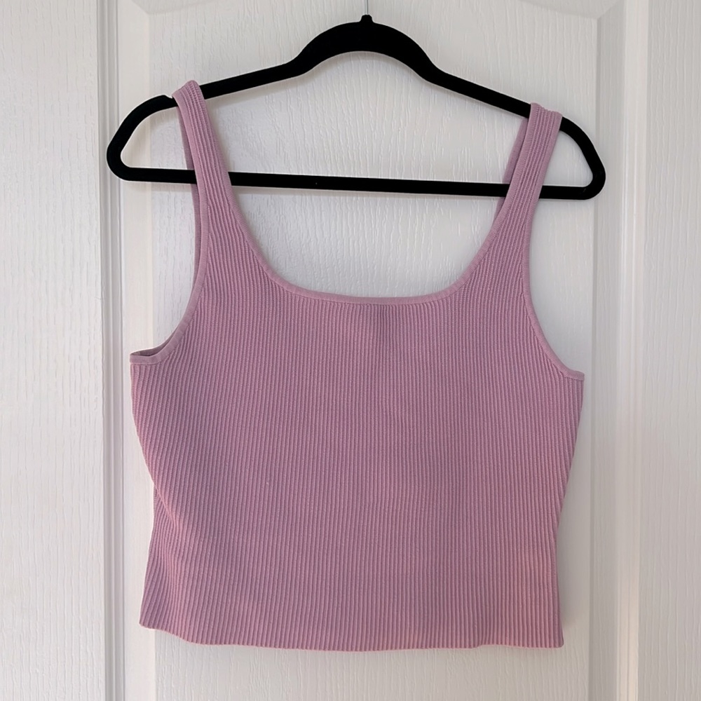 Babaton Sculpt Knit Square Neck Tank